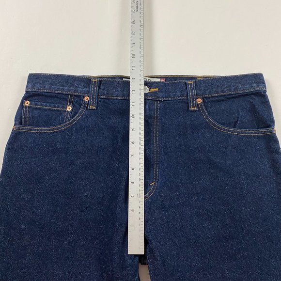 NWOT Levi's 517 Bootcut Jeans 38 x 32 Blue Cotton Boot Cut - Picture 11 of 14